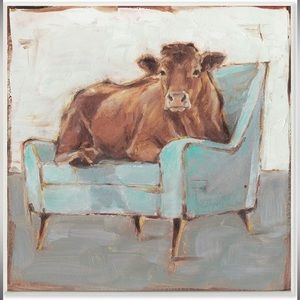 Cow On Couch